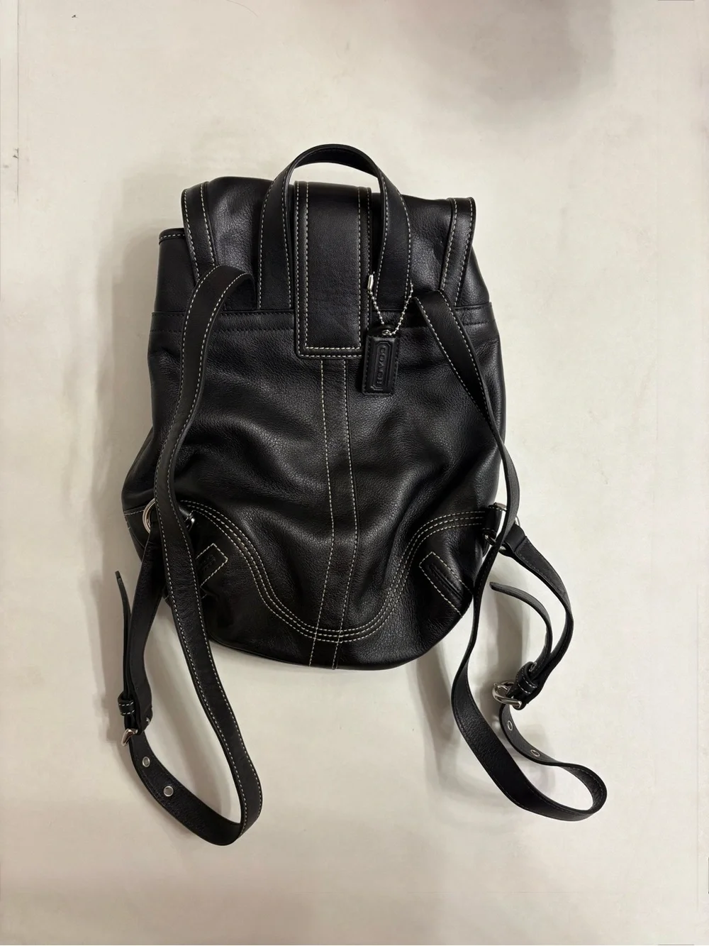 Vintage Coach Leather Bag Authentic